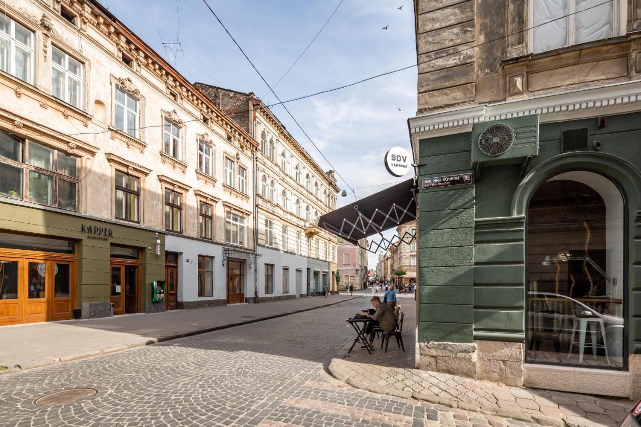 Apartment On Yana Zhizhky Lviv Exterior foto